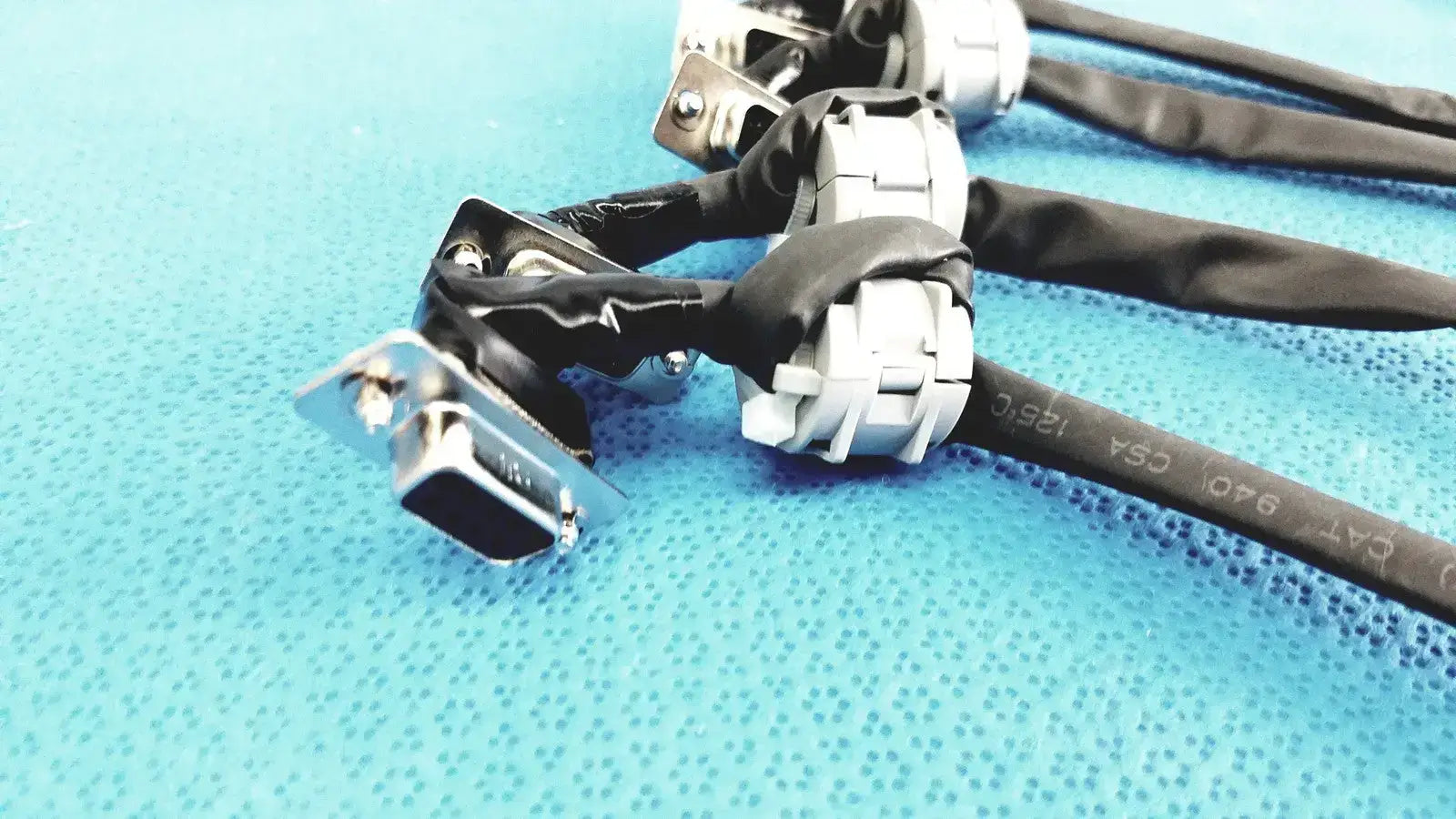 D-Sub 9-Pin Serial to 4-Pin Wire Harness Cable - Lot of 4