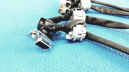 D-Sub 9-Pin Serial to 4-Pin Wire Harness Cable - Lot of 4