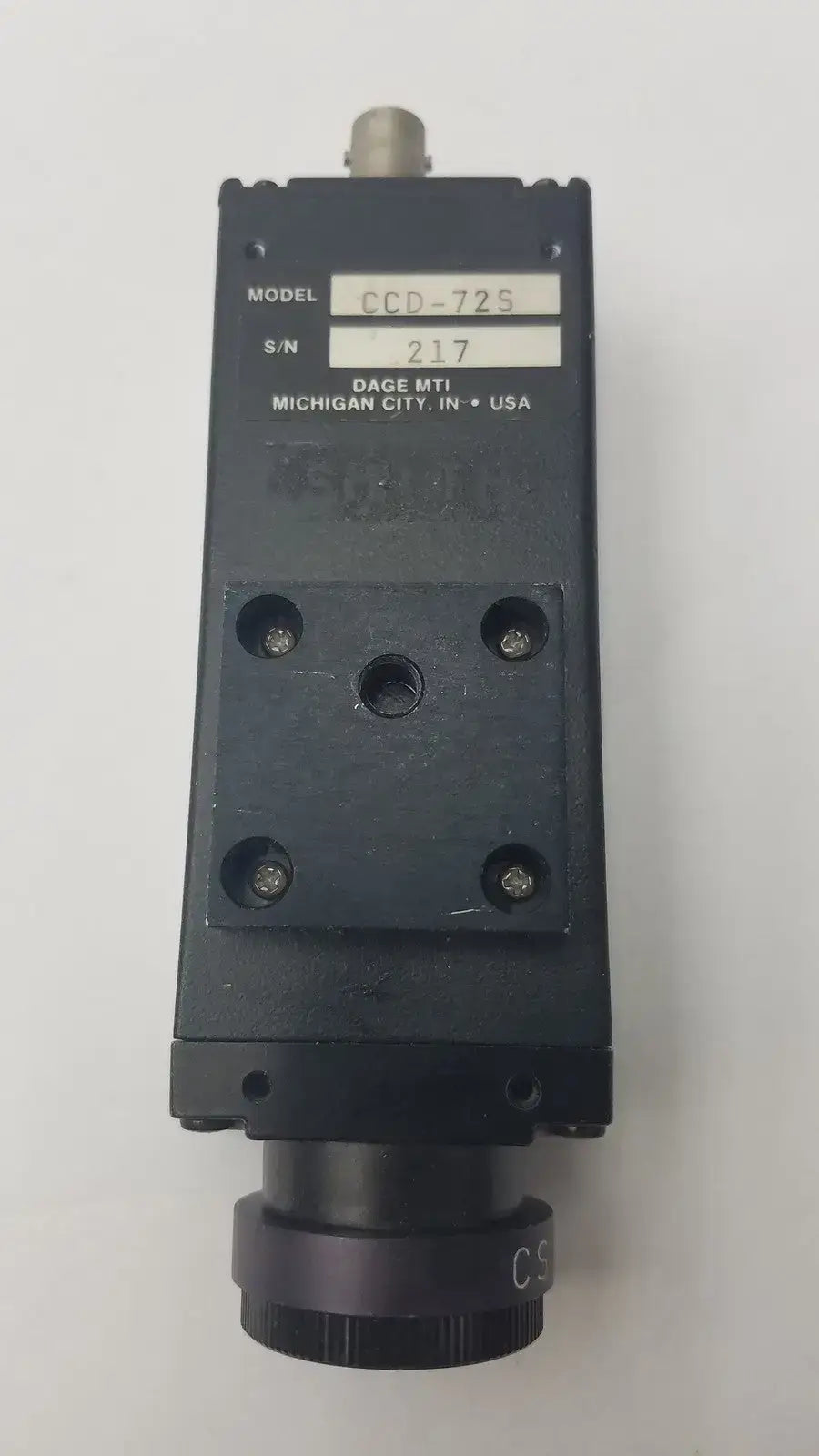 Dage-MTI CCD-72S CCD72S Microscope C-Mount Monochrome Camera