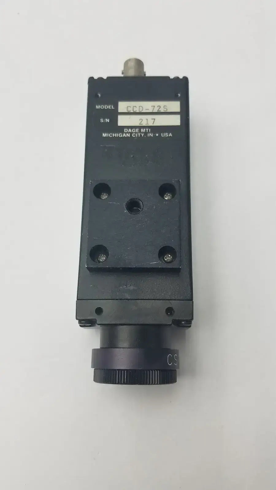 Dage-MTI CCD-72S CCD72S Microscope C-Mount Monochrome Camera