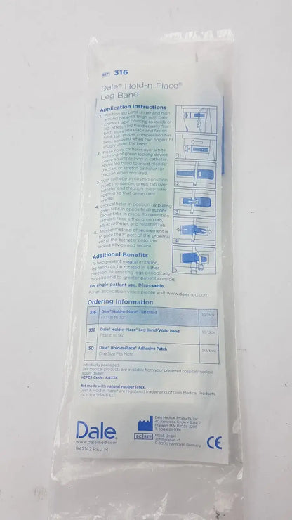 Dale Hold n Place Leg Band Ref 316 - Tube Securement