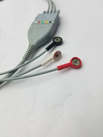 Datascope 0012-00-1261-02 and 0012-00-1255-01 5-Lead ECG Trunk Cable & Leadwires