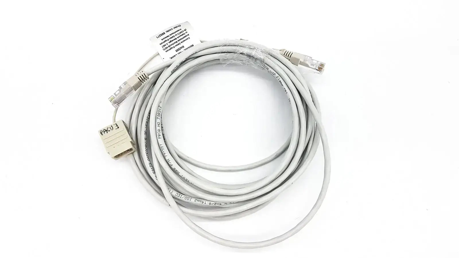 Datex-Extension Mon/AIC Network Cable 6m/20ft Length - Order Code 885271 - Medical Equipment