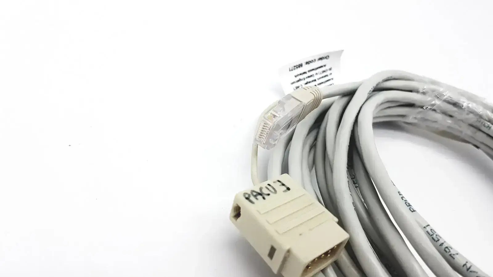 Datex-Extension Mon/AIC Network Cable 6m/20ft Length - Order Code 885271 - Medical Equipment