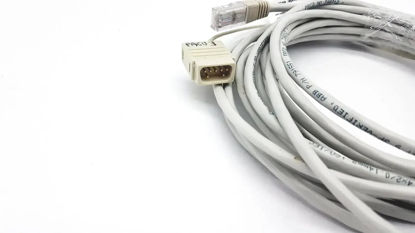 Datex-Extension Mon/AIC Network Cable 6m/20ft Length - Order Code 885271 - Medical Equipment