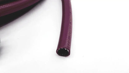 Datex ohmeda hose assembly evacuation deep purple flexible rubber hose with smooth surface and printed side markings