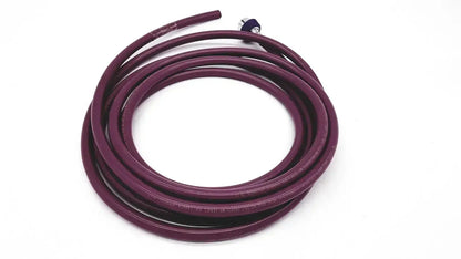 Maroon leather-coated hose assembly evacuation with metallic connector for Datex Ohmeda 1009-8201-000 product