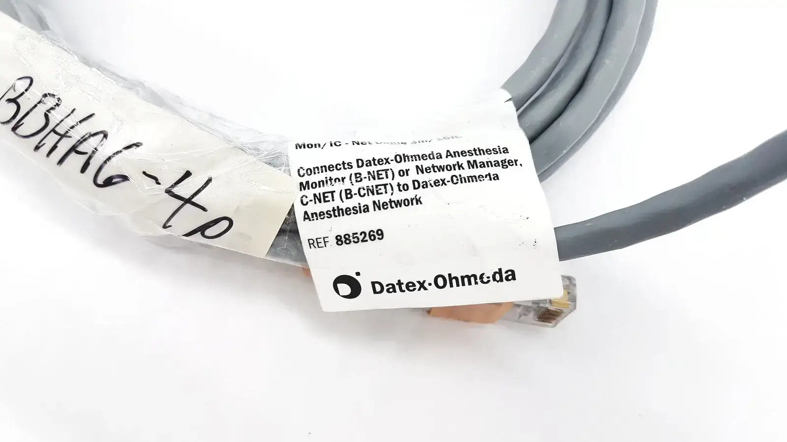 Datex Ohmeda 885269 MON/IC - Network Cable - 10ft Length - Patient Monitor