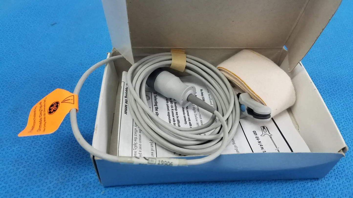 Datex Ohmeda Oxy Tip + Finger Sensor Ref Oxy-E4-N - Finger