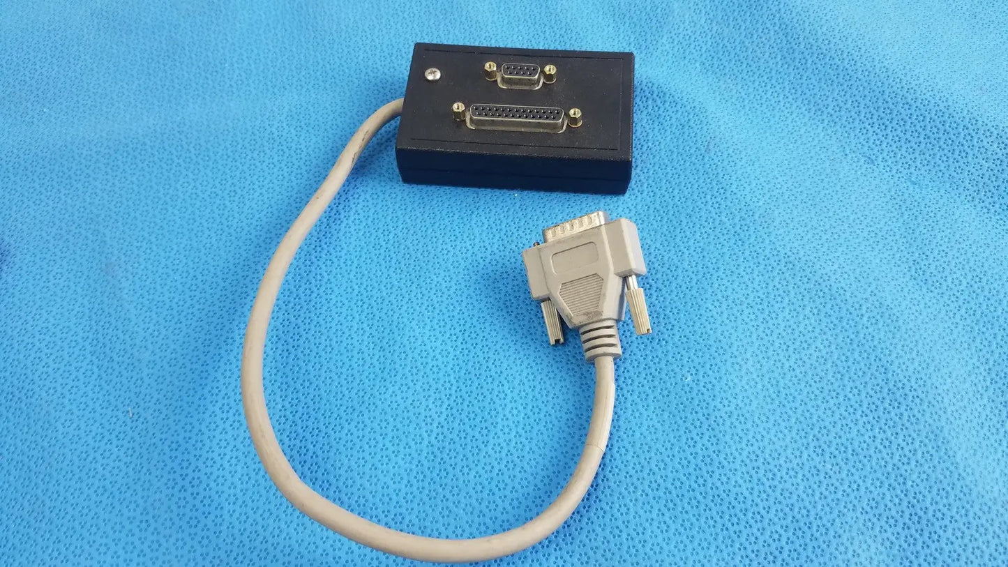 DB15 Male to DB25 & DB9 Female Adapter Medical Breakout Box