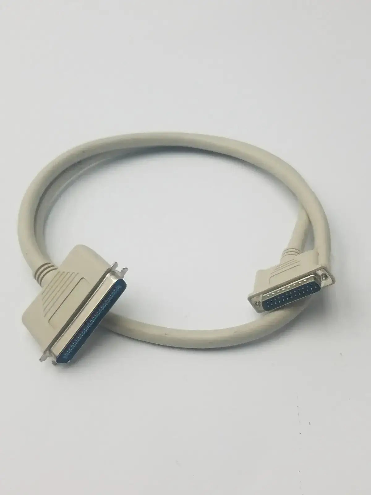 DB25 Male to 50-Pin Centronics SCSI Cable Parallel LVD Adapter