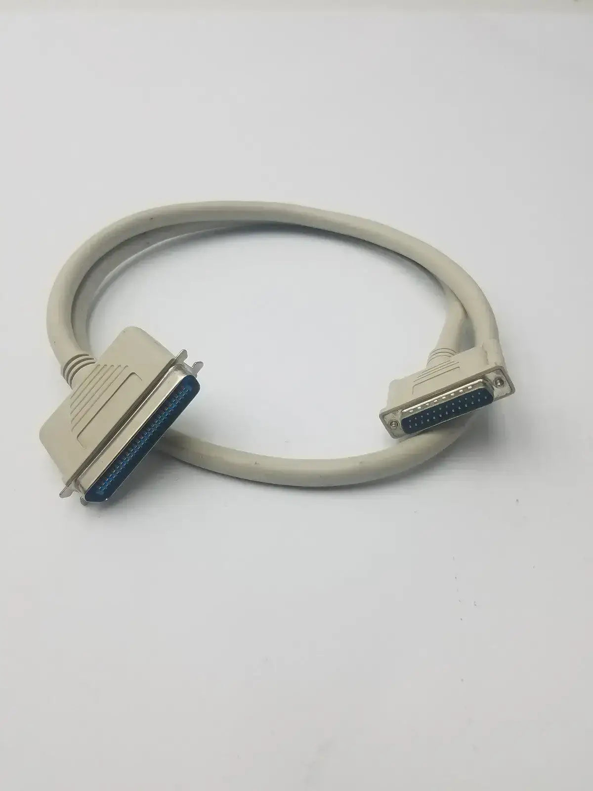 DB25 Male to 50-Pin Centronics SCSI Cable Parallel LVD Adapter