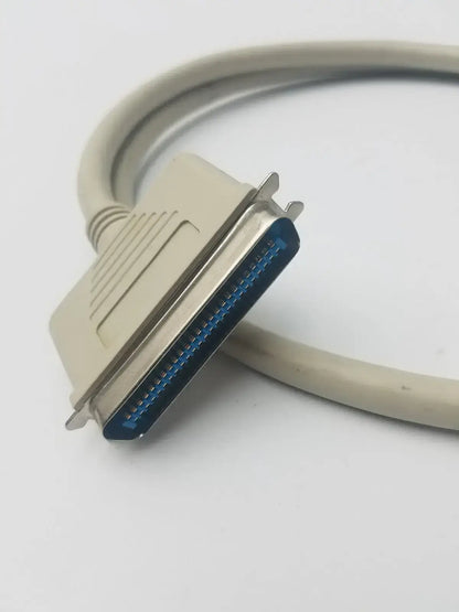 DB25 Male to 50-Pin Centronics SCSI Cable Parallel LVD Adapter