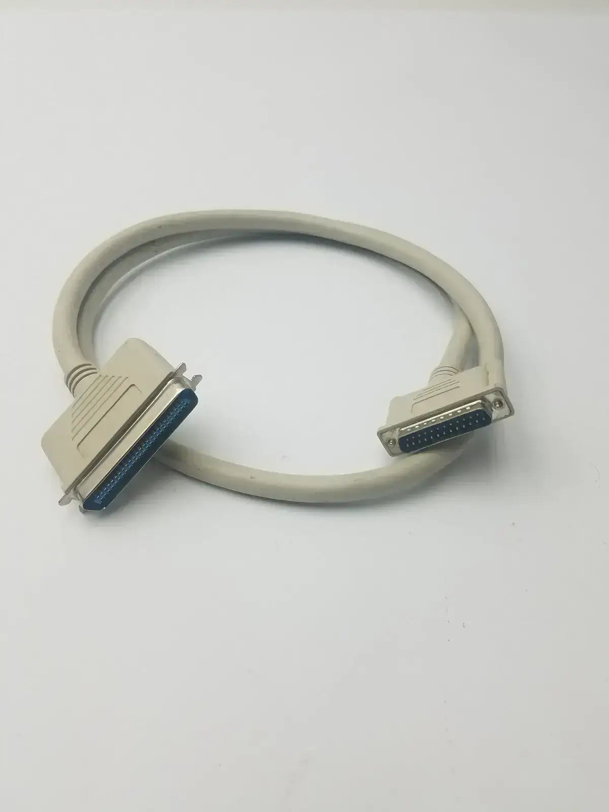 DB25 Male to 50-Pin Centronics SCSI Cable Parallel LVD Adapter