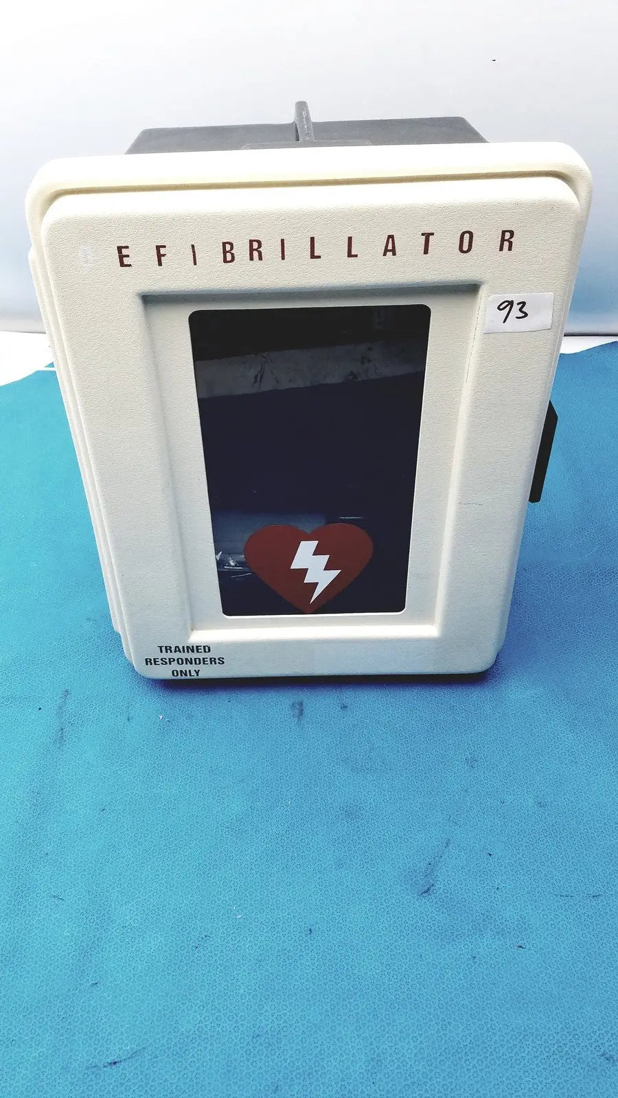 Defibrillator Storage Cabinet Wall Mount