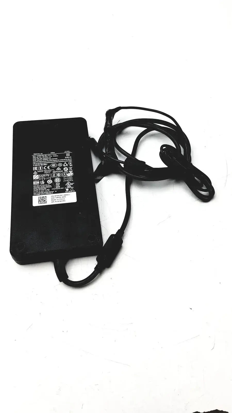 Dell 240W AC Adapter LA240PM160 GA240PE1-00 0FWCRC 19.5V 12.3A Charger