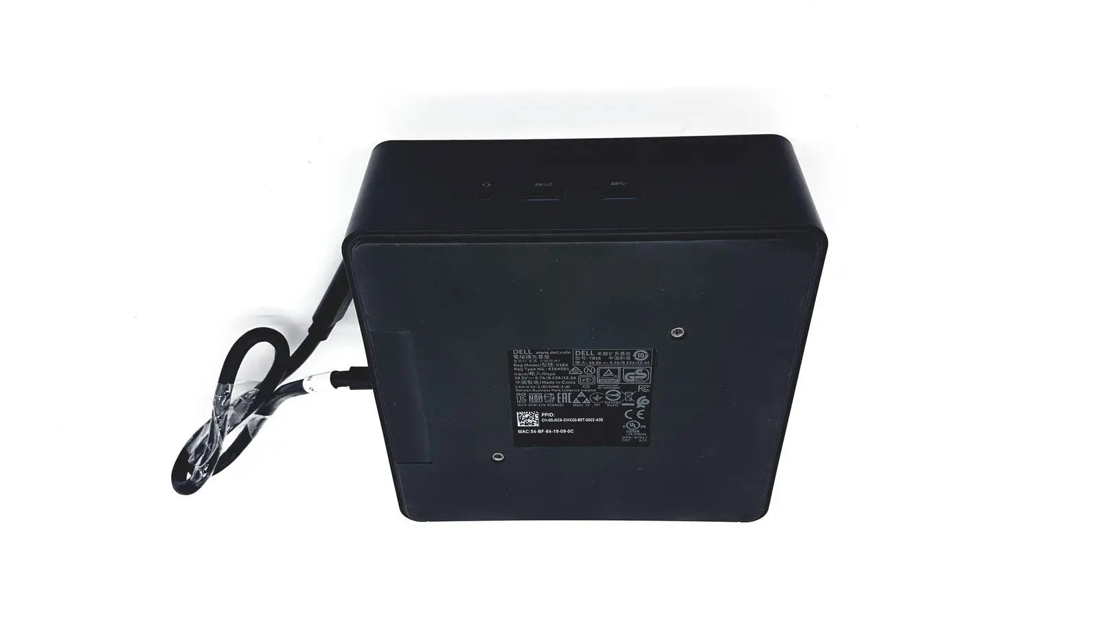 Dell Thunderbolt Docking Station TB16 K16A001 - USB Type C 3.0 - Unteste
