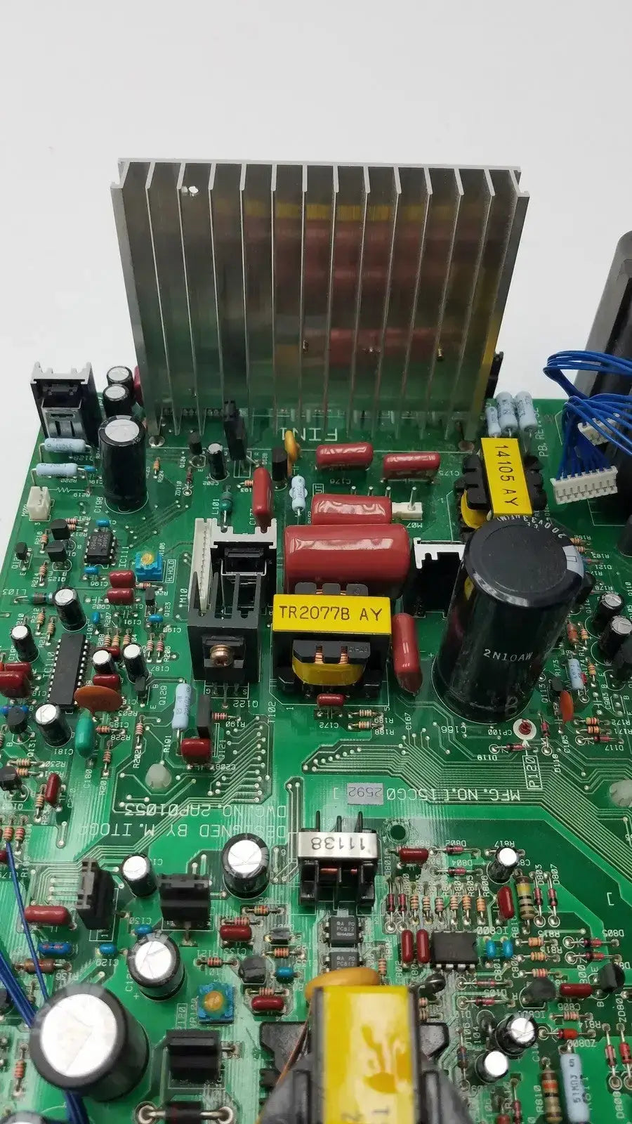 Designed by M IT0GA DWG No 2AP01053 Control Board