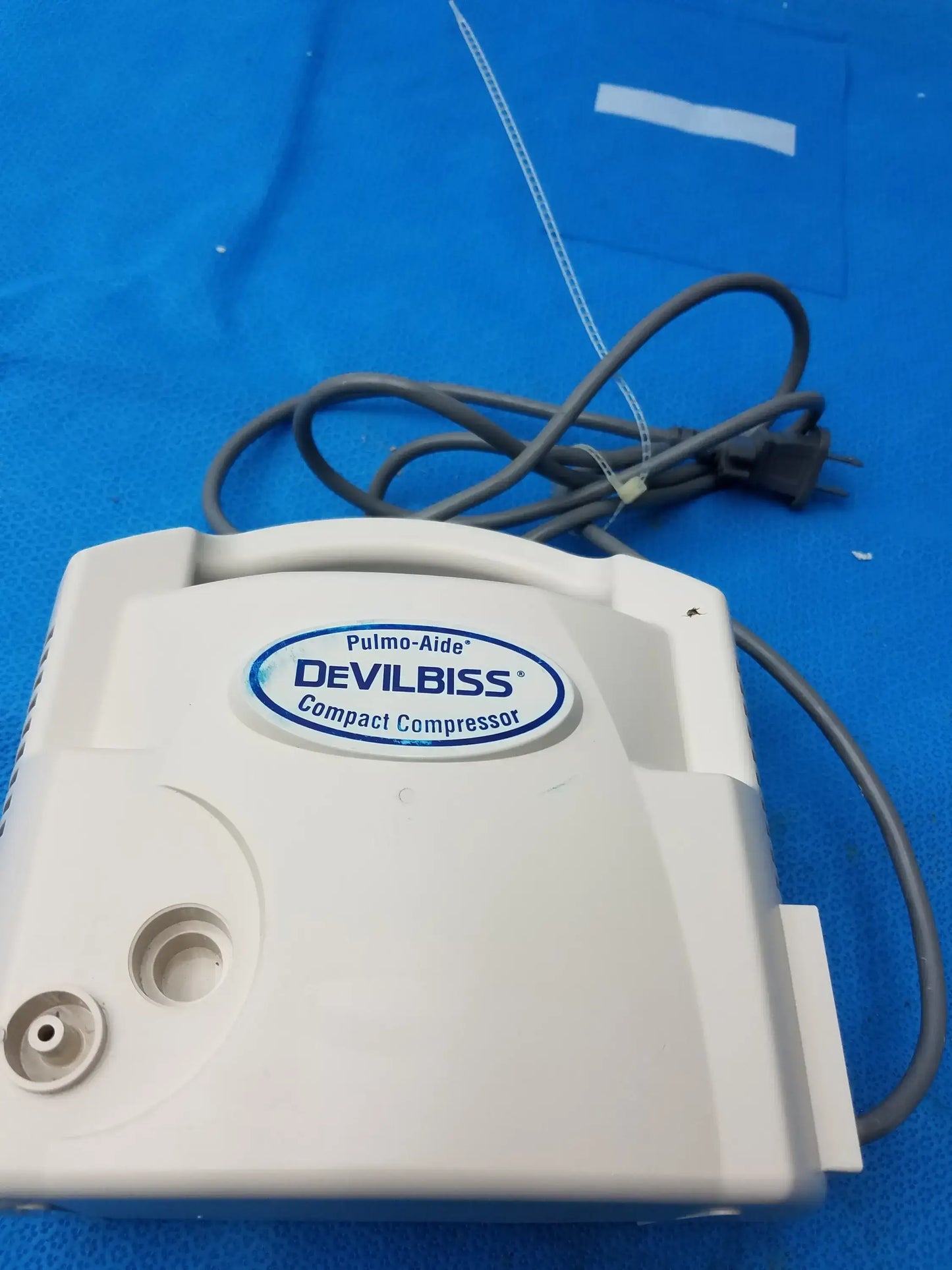 DeVilbiss 3655D Pulmo-Aide Compact Compressor Nebulizer System