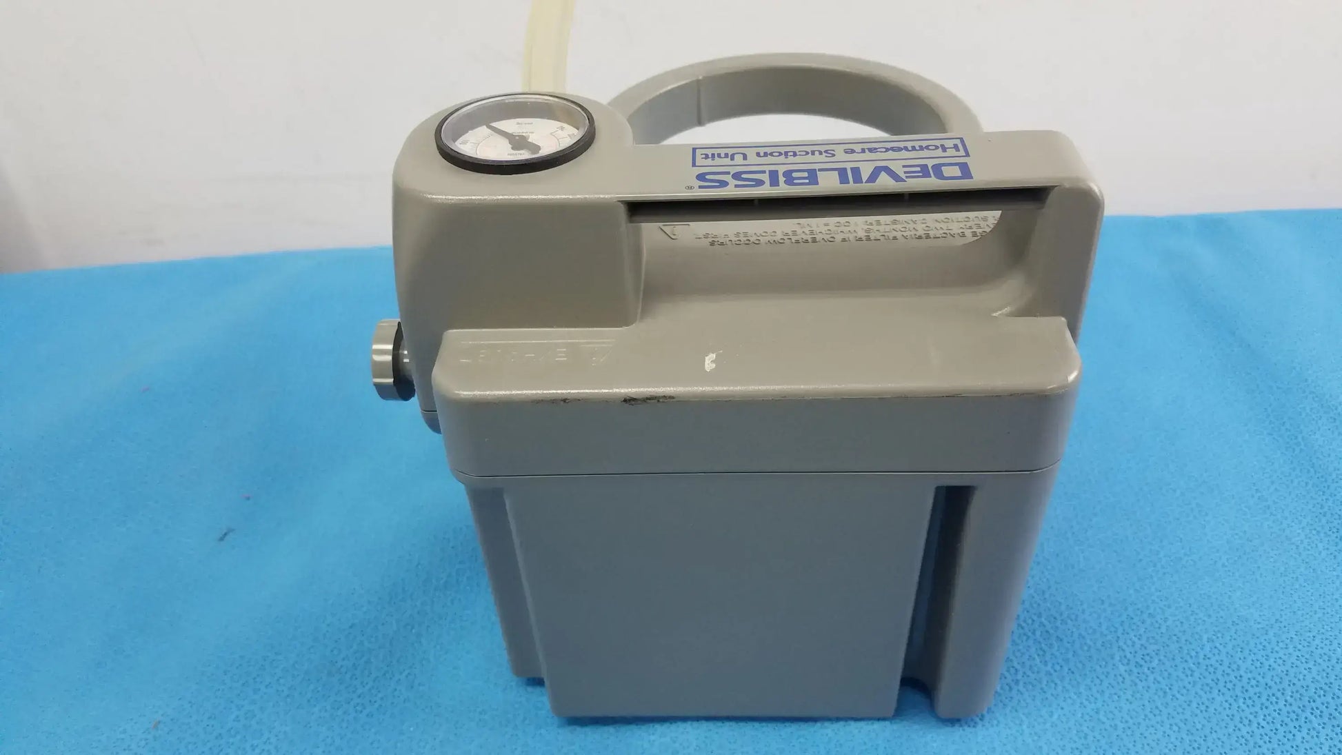 Devilbiss 7305P-D Home Care Vacu-Aide Suction Unit With Power Supply and Bag