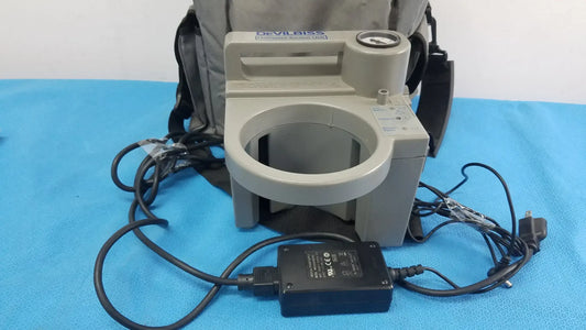 DeVilbiss 7305P-D Homecare Vacu-Aide Suction Unit With Power Supply and Bag