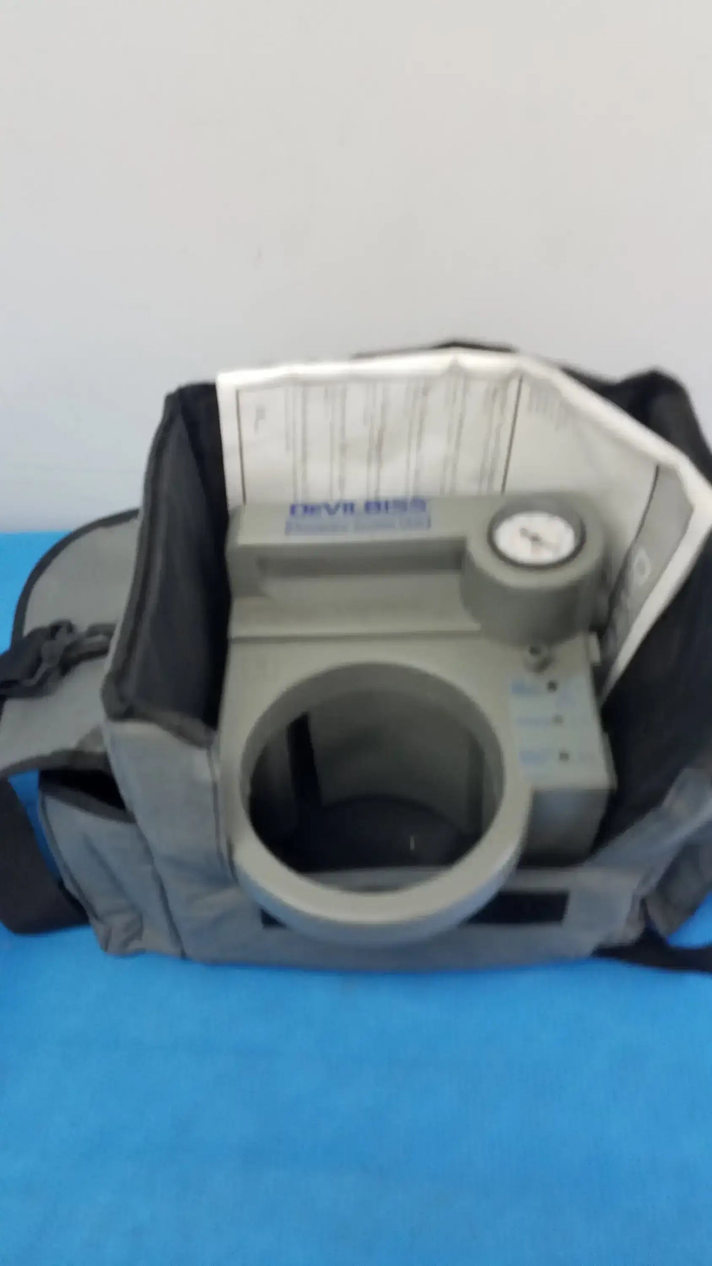 DeVilbiss 7305P-D Homecare Vacu-Aide Suction Unit With Power Supply and Bag
