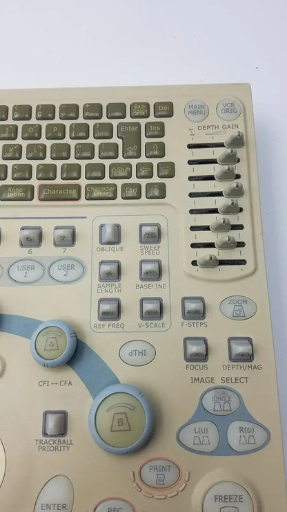 Diagnostic Ultrasound System Keyboard P/N: KB319385-B1