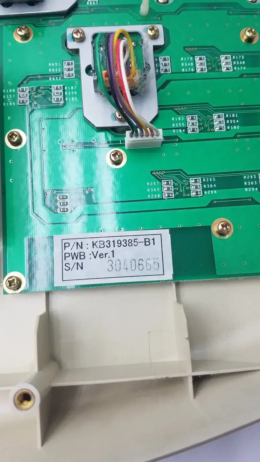 Diagnostic Ultrasound System Keyboard P/N: KB319385-B1