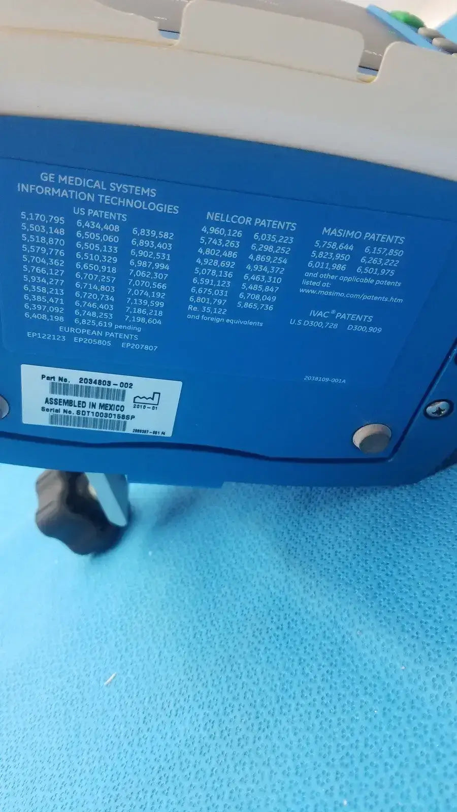 Dinamap Carescape V100-JBAC-AXAA-XX Patient Monitor