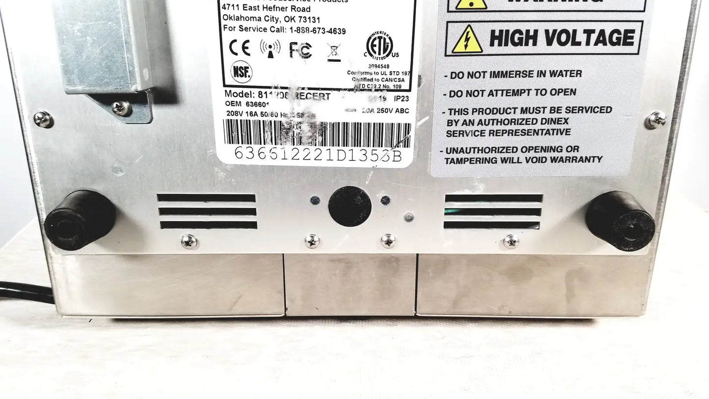 Dinex Carlisle Smart-Therm STS-II Induction Plate Base Warmer