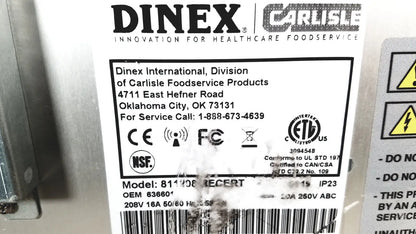Dinex Carlisle Smart-Therm STS-II Induction Plate Base Warmer