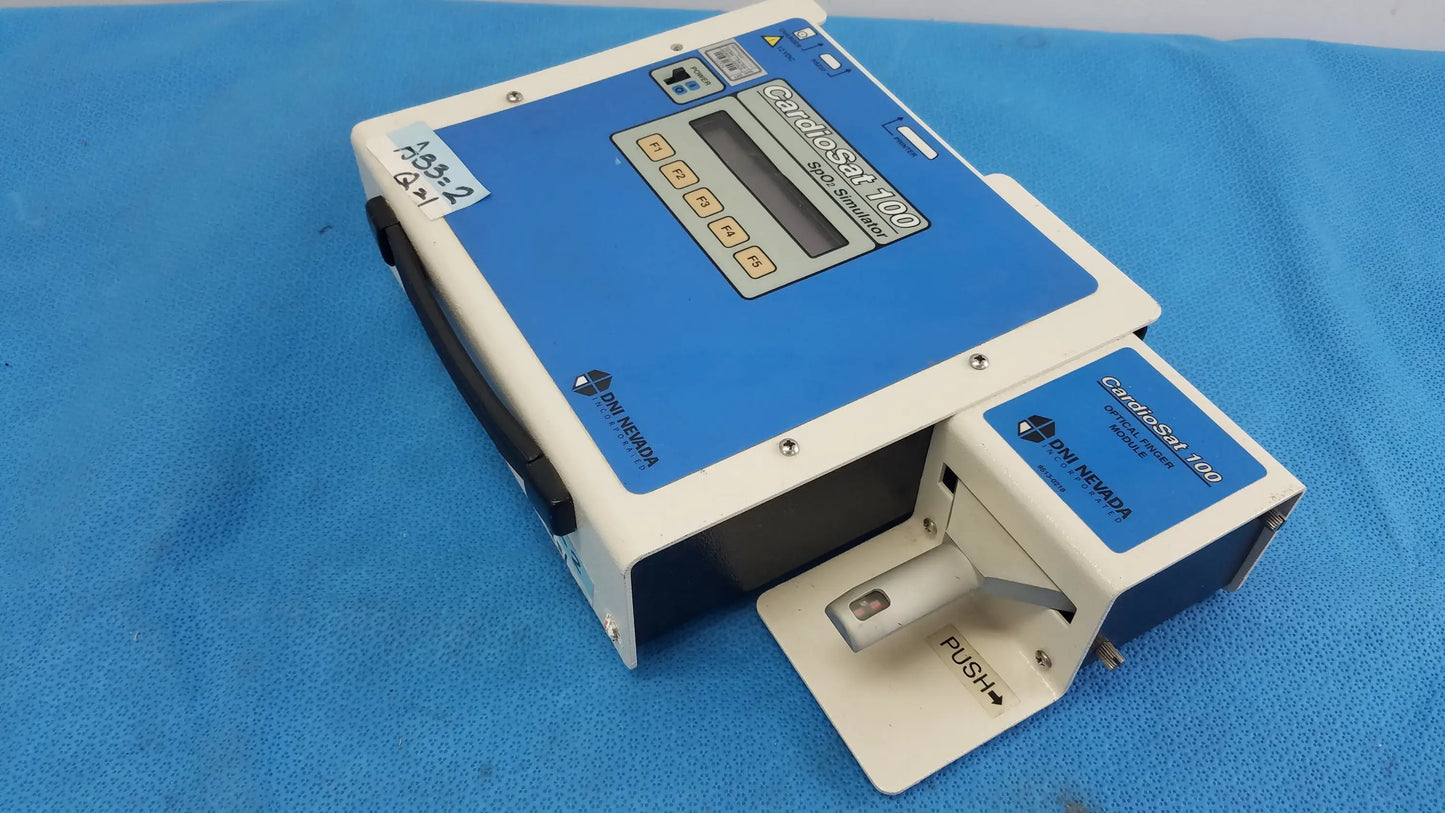 DNI Nevada CardioSat 100 Spo2 Simulator Pulse Oximeter - SpO2 / Tester