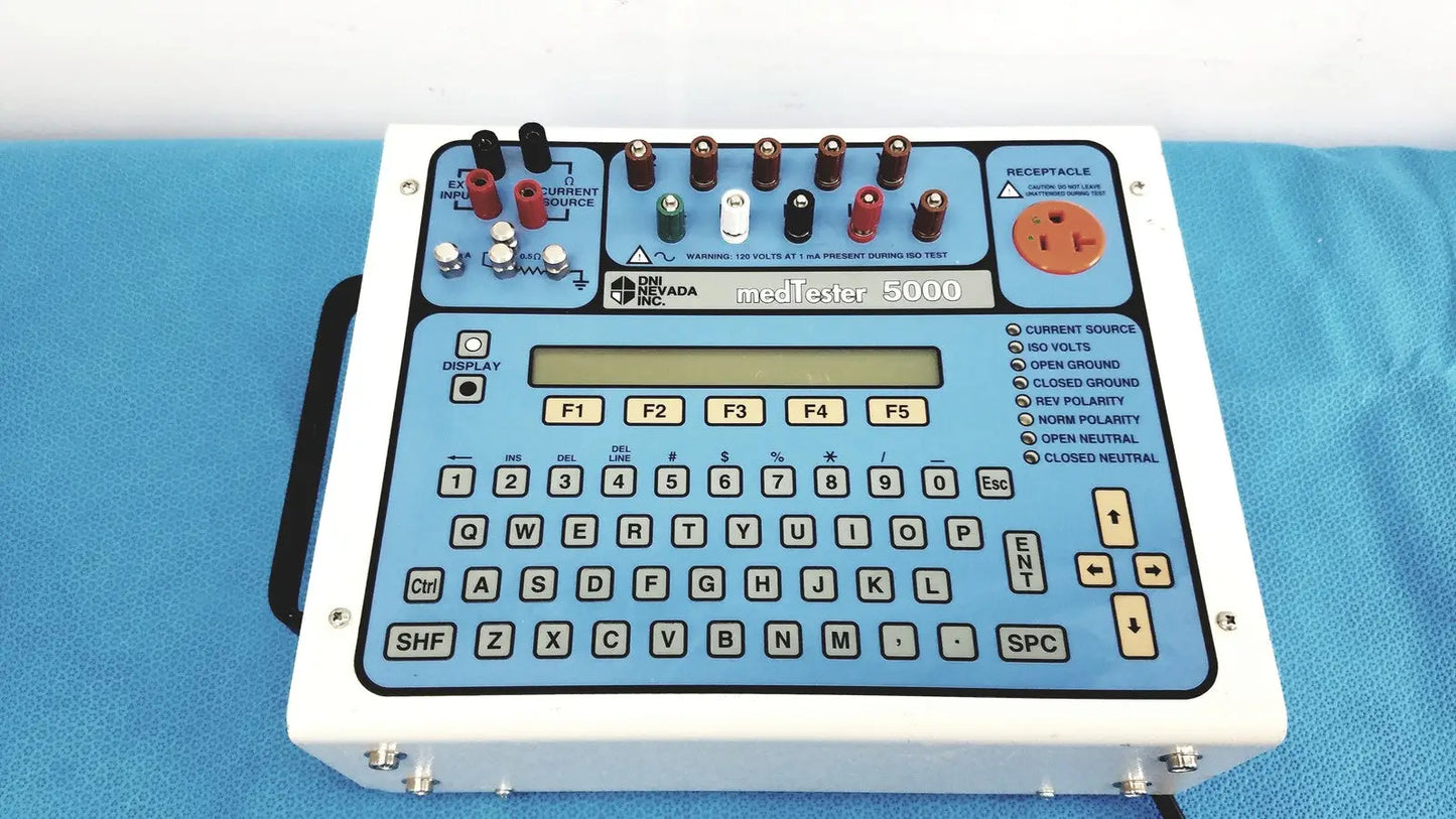DNI Nevada INC medTester 5000 Electrical Safety Analyzer Tester