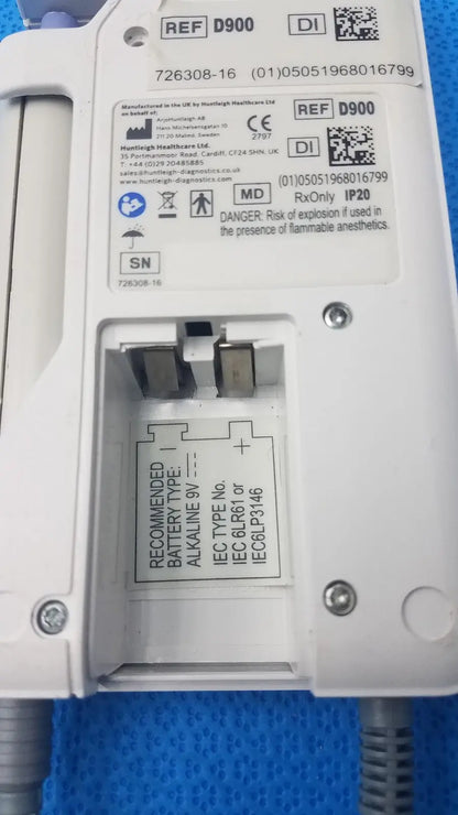 Dopplex D900 Doppler with VP4XS 4MHz Probe – Tested As Pictured - Vascular