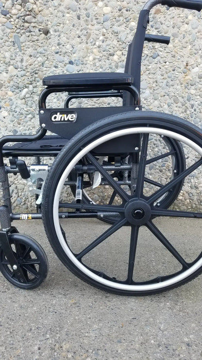 Drive M3 Sport Folding Manual Wheelchair – Lightweight Design