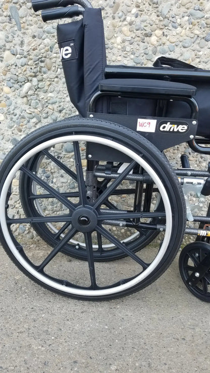 Drive M3 Sport Folding Manual Wheelchair – Lightweight Design