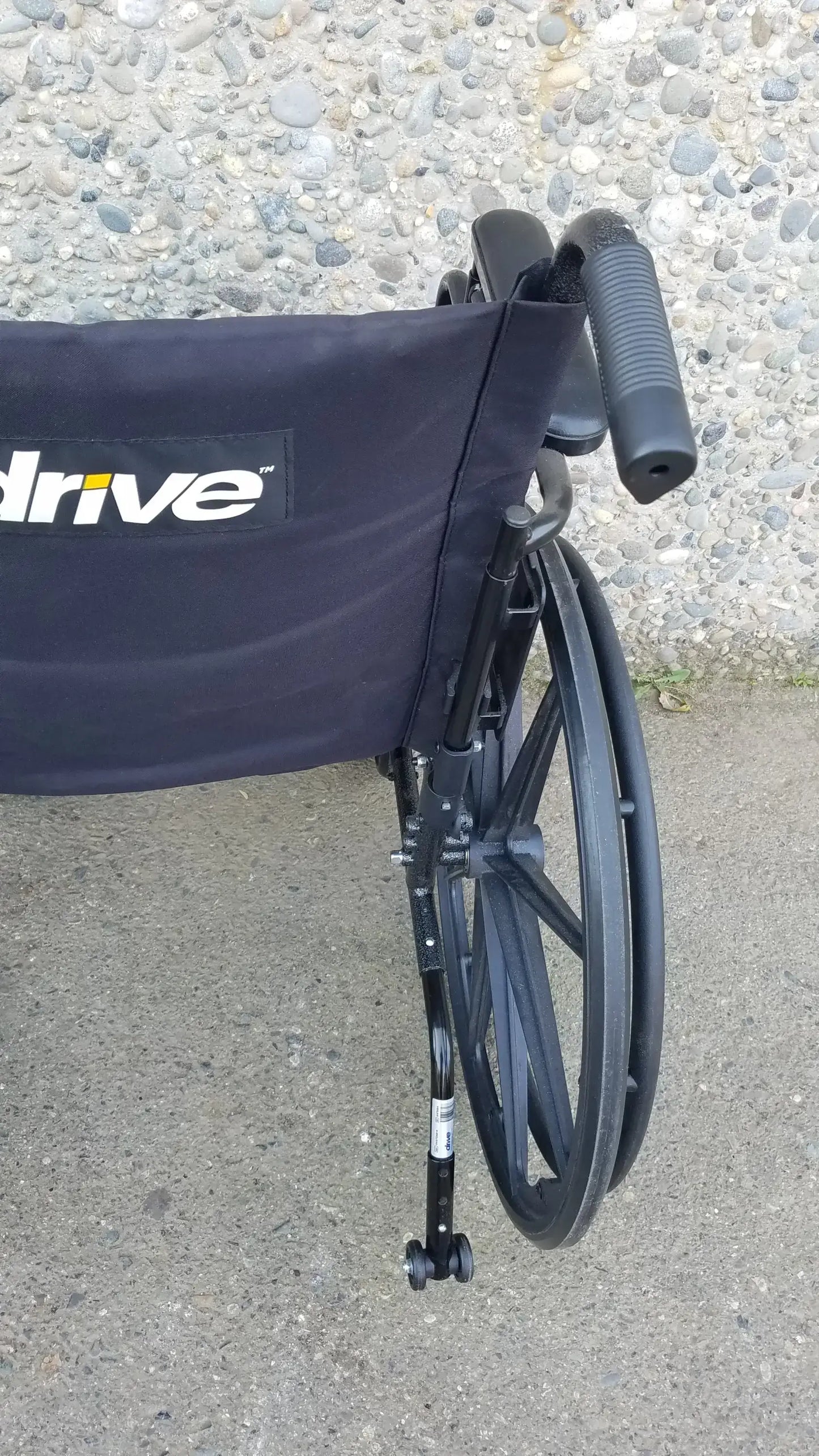 Drive Medical ELR Cruiser X4 Transport Folding Wheelchair Lightweight