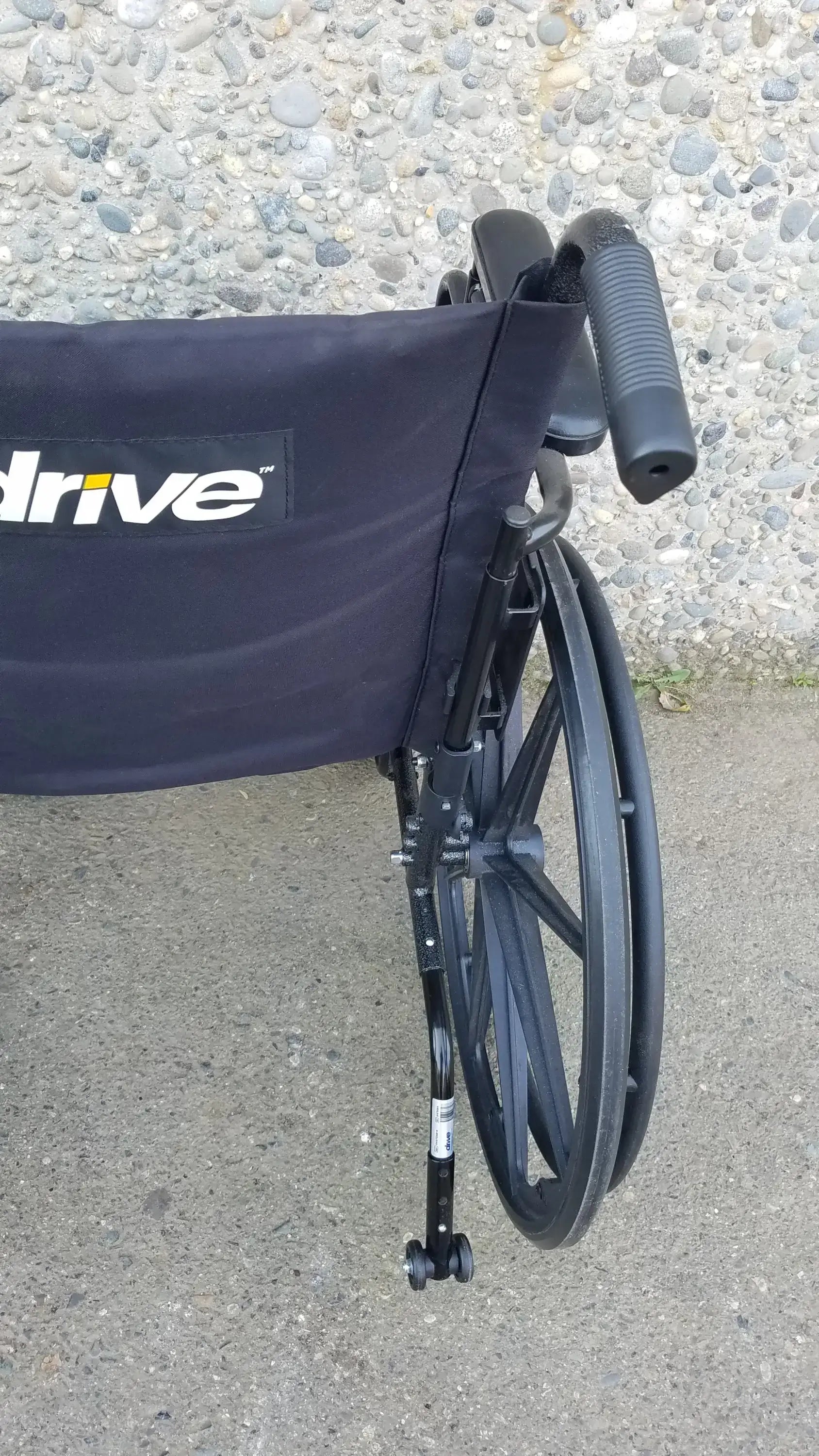 Drive Medical ELR Cruiser X4 Transport Folding Wheelchair Lightweight