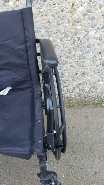 Drive Medical ELR Cruiser X4 Transport Folding Wheelchair Lightweight