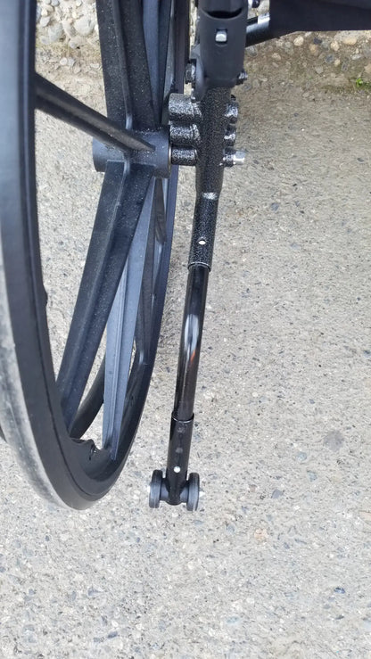Drive Medical ELR Cruiser X4 Transport Folding Wheelchair Lightweight