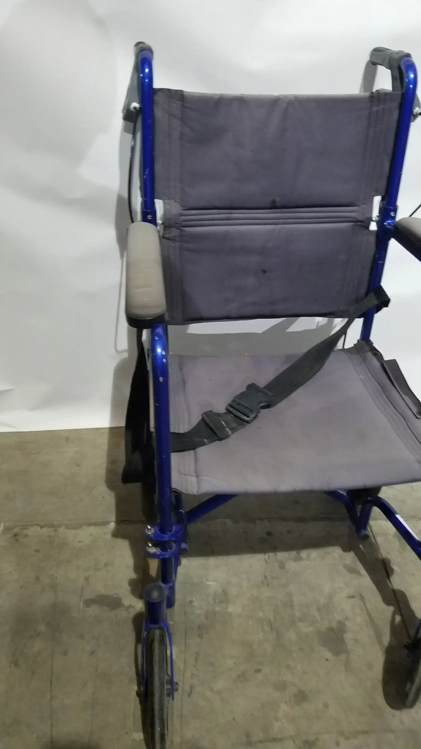 Drive Medical Expedition Folding Manual Wheelchair - Lightweight Black Comfort Seat