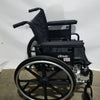 Drive Medical Folding Manual Wheelchair - Black Comfort Seat