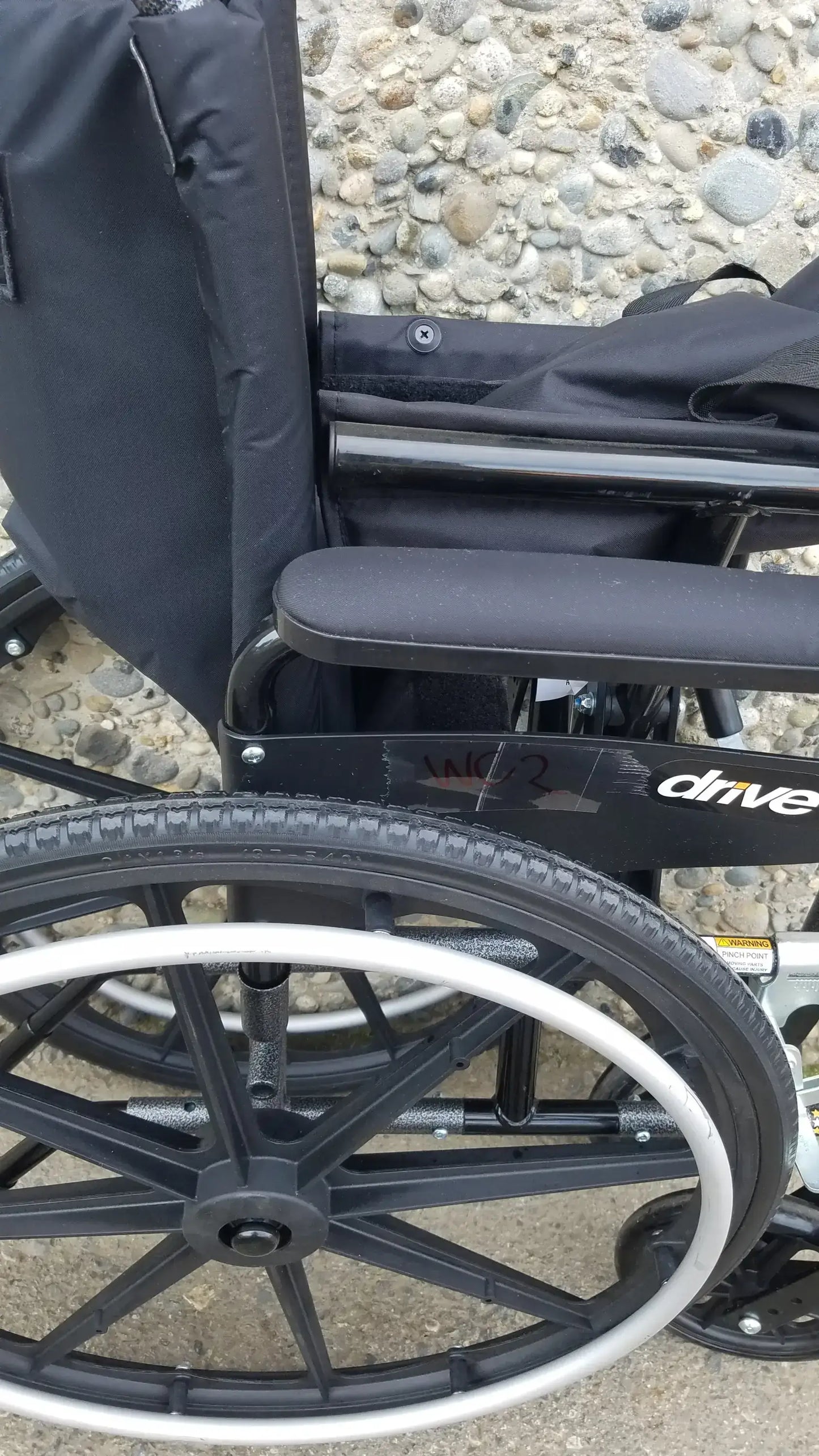 Drive Medical M3 Folding Manual Wheelchair