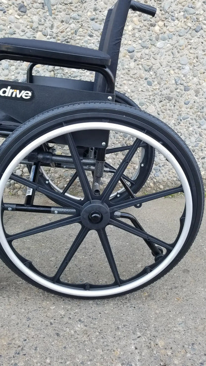 Drive Medical M3 Folding Manual Wheelchair