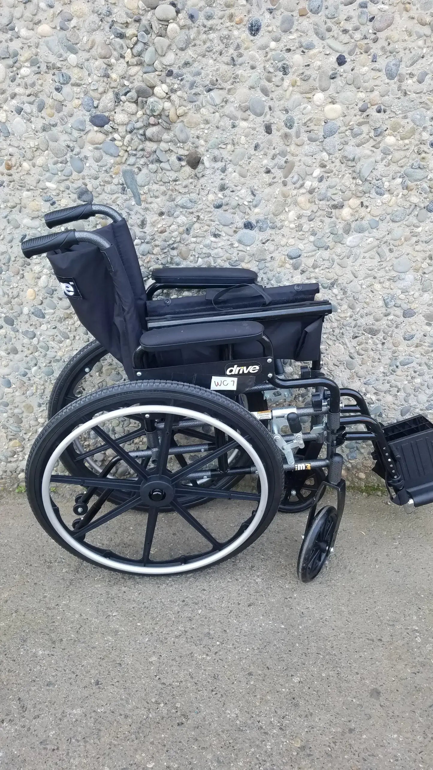 Drive Medical M3 Sport Foldable Wheelchair – Manual Lightweight Design