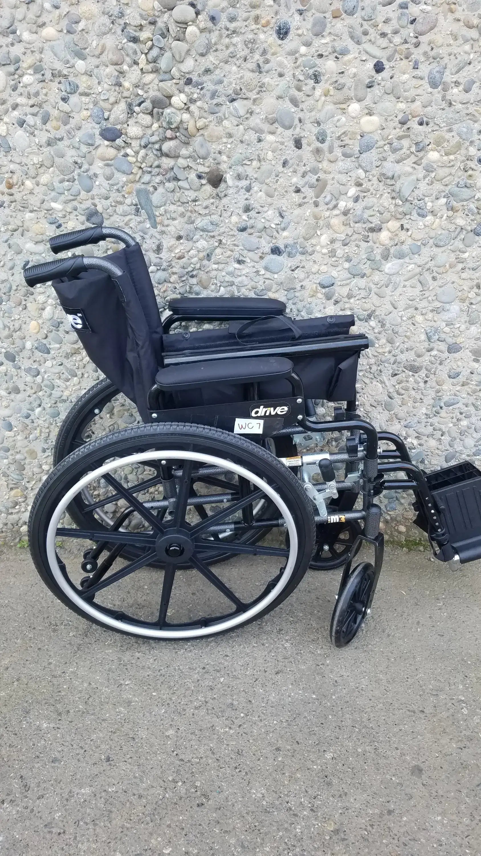 Drive Medical M3 Sport Foldable Wheelchair – Manual Lightweight Design