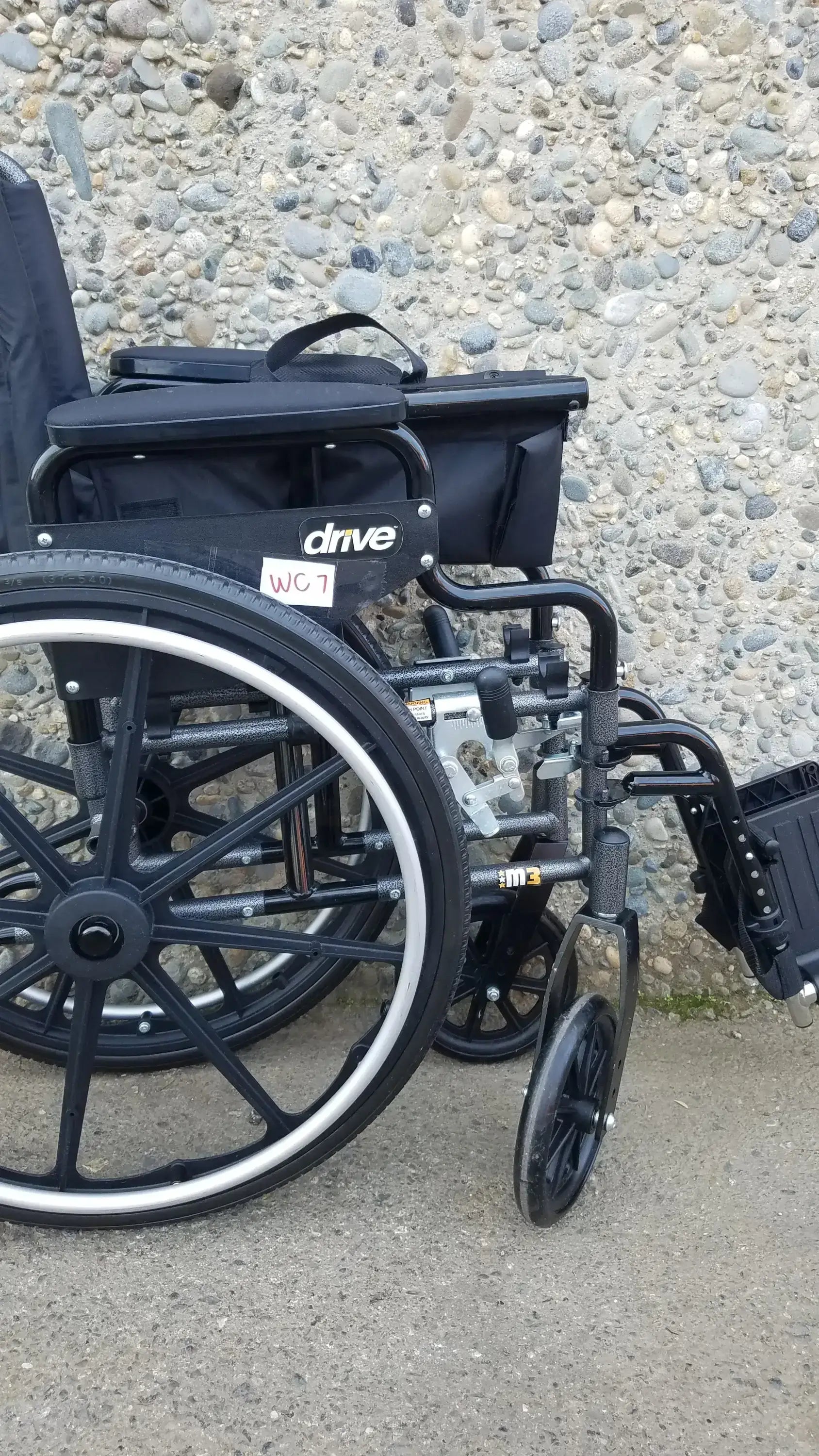Drive Medical M3 Sport Foldable Wheelchair – Manual Lightweight Design