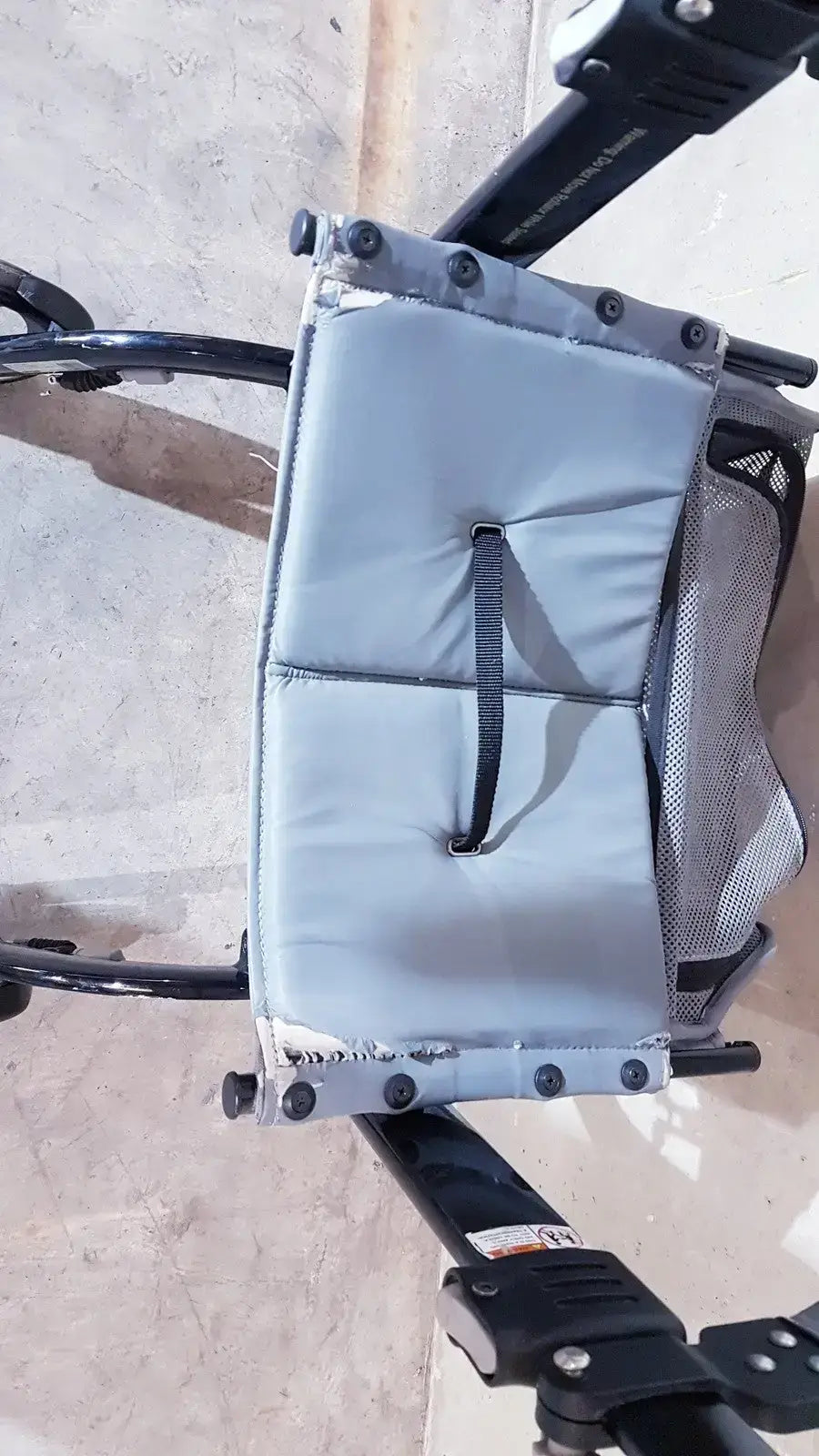 Drive Medical Nitro Aluminum Rollator Walker 10’’ Casters Black & White