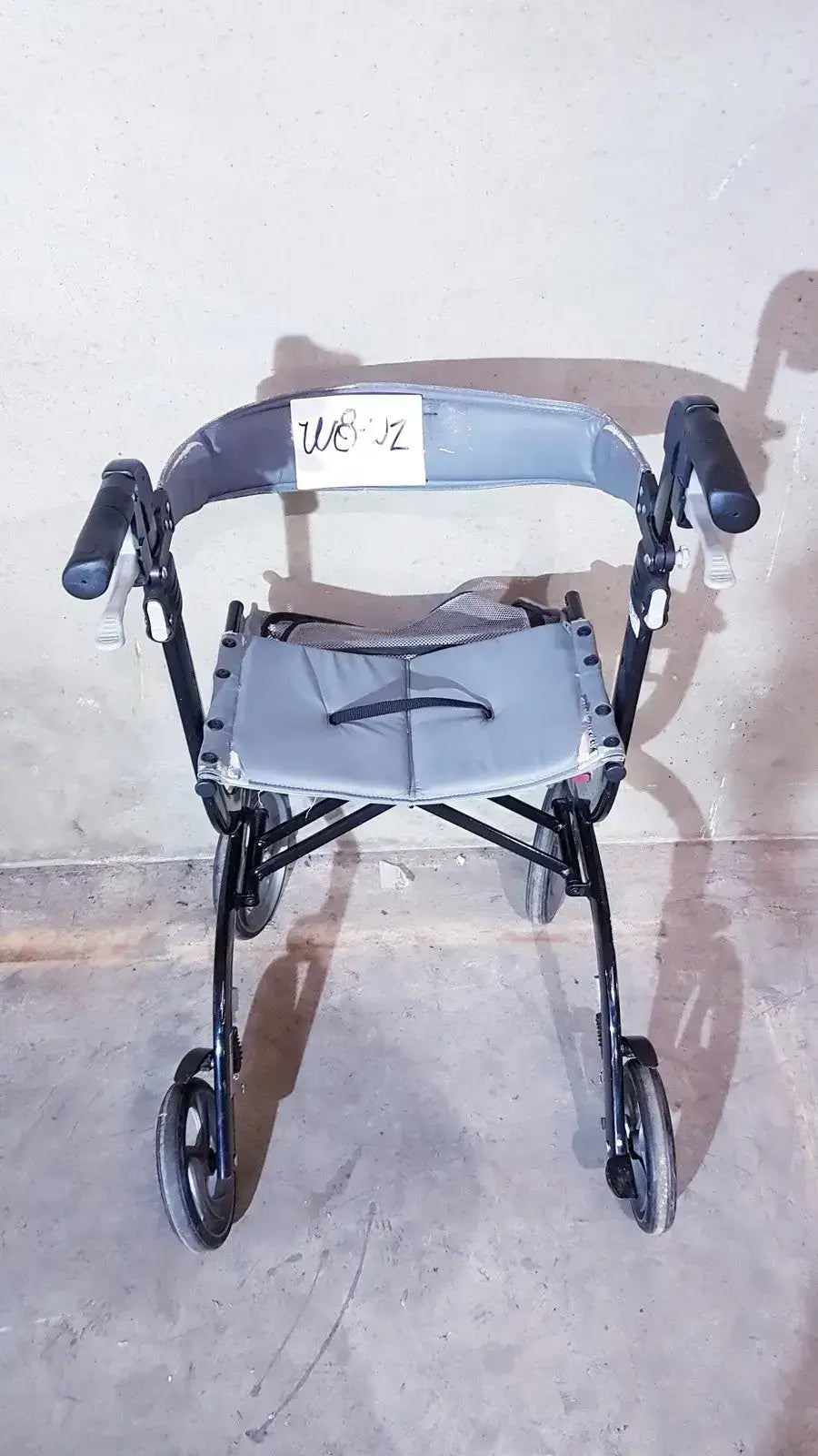 Drive Medical Nitro Aluminum Rollator Walker 10’’ Casters Black & White