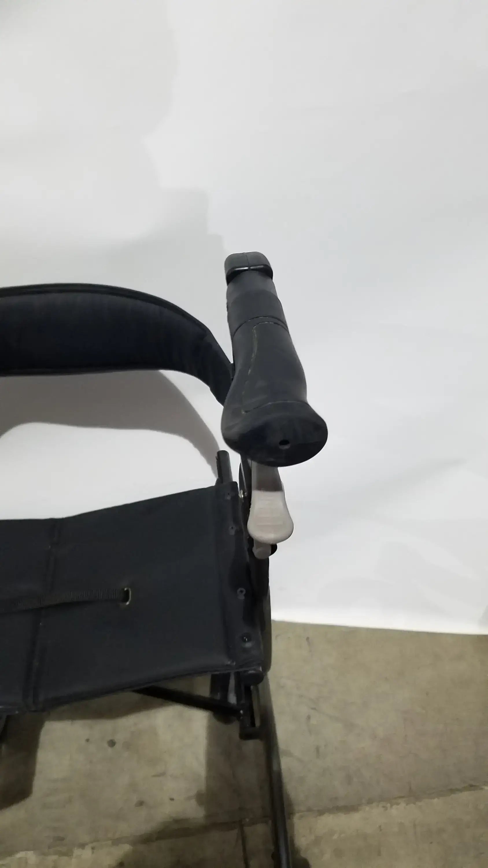 Drive Medical Nitro Folding Rollator Walker - Black Frame with Padded Seat